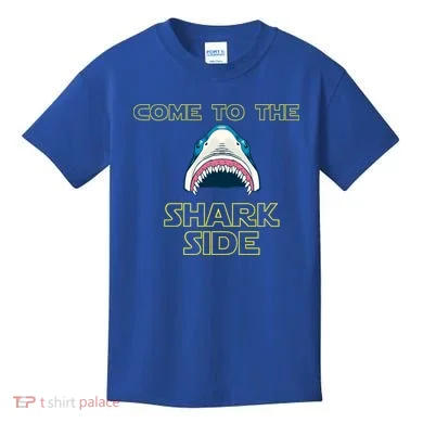 Come To The Shark Side Kids T-Shirt