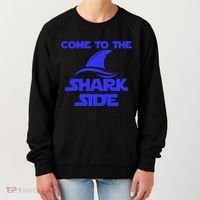 Come To The Shark Side Funny Women's Sweatshirt thumb 0