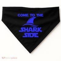 Come To The Shark Side Funny USA-Made Doggie Bandana thumb 0