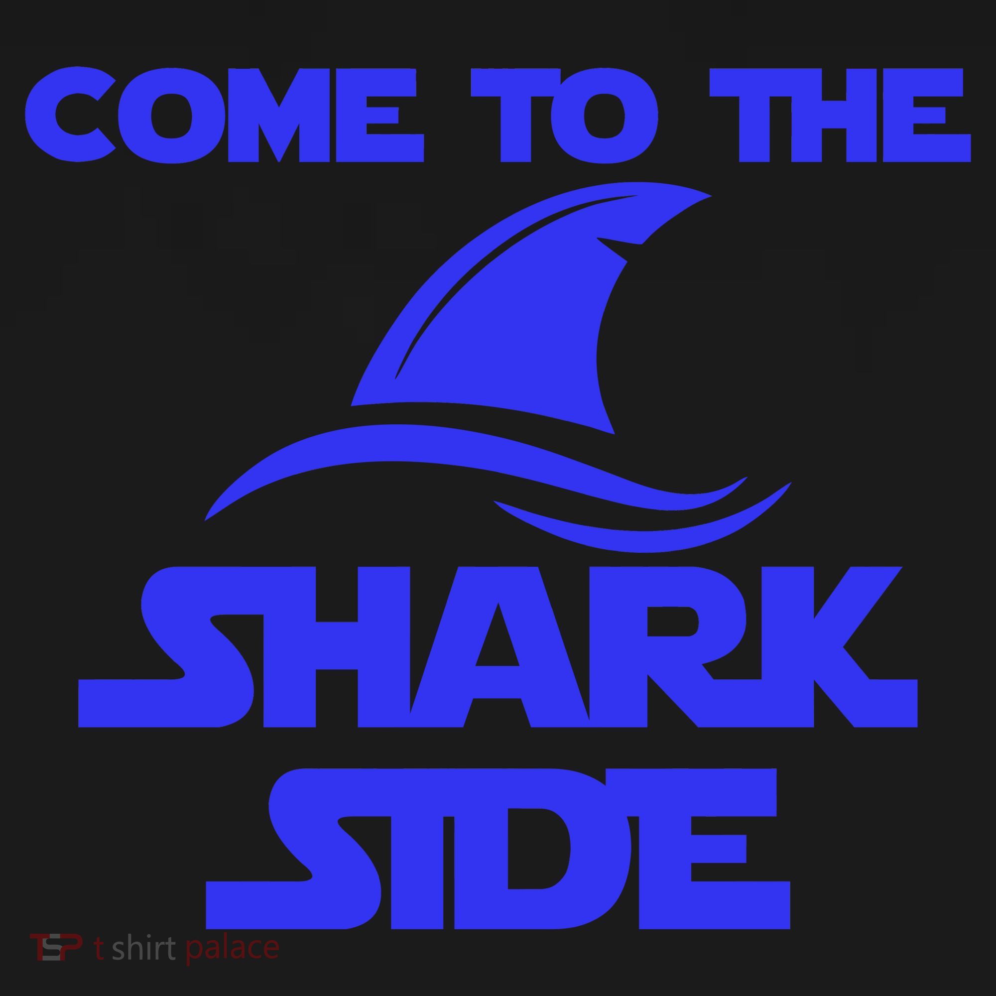 Come To The Shark Side Funny Backpack