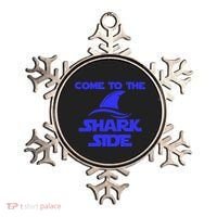 Come To The Shark Side Funny Ornament thumb 0
