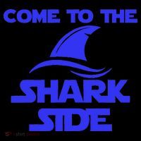 Come To The Shark Side Funny Ornament thumb 1