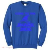 Come To The Shark Side Funny Sweatshirt thumb 0