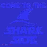 Come To The Shark Side Funny Button thumb 1