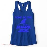 Come To The Shark Side Funny Women's Tank Top thumb 0
