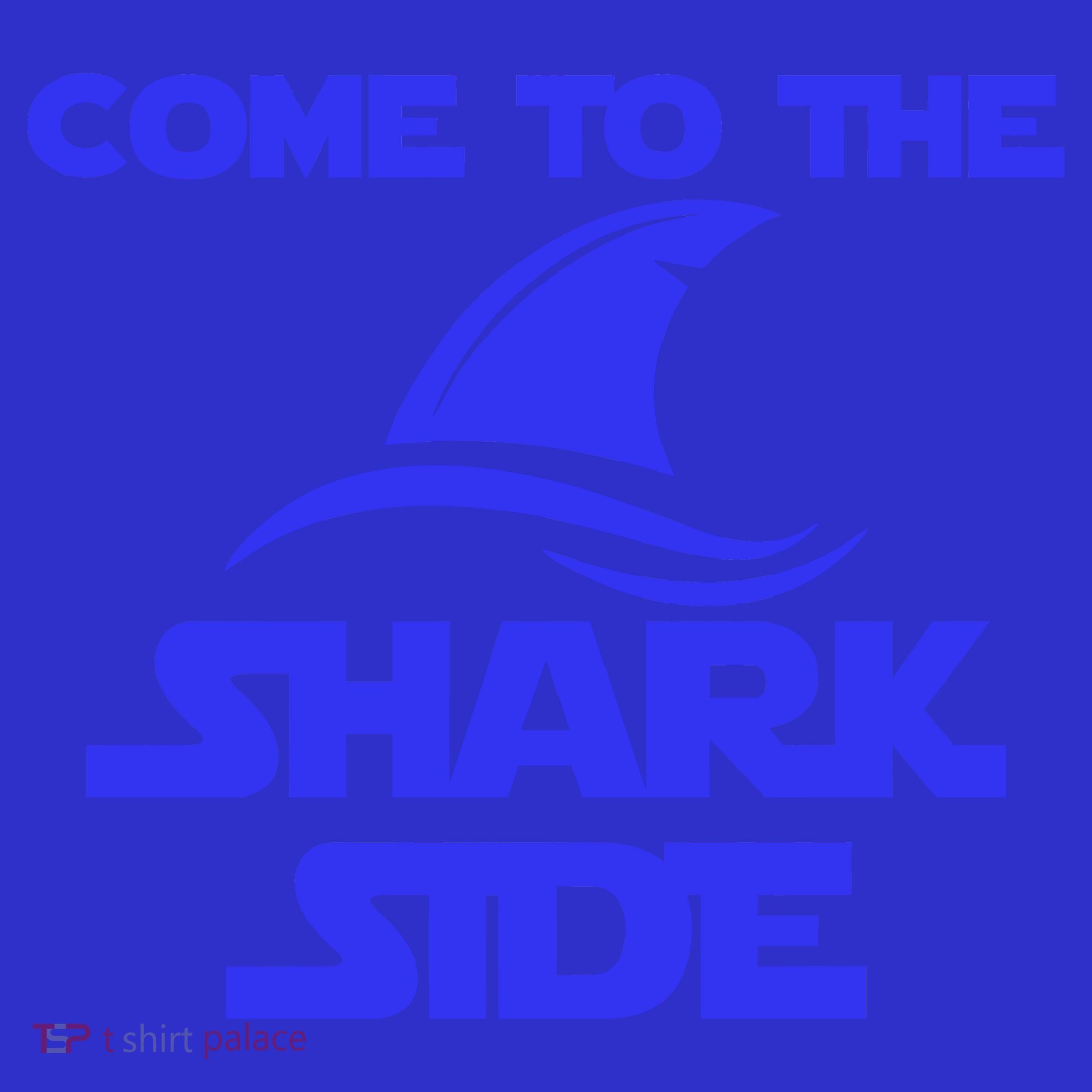 Come To The Shark Side Funny Baby Bodysuit