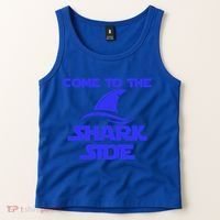 Come To The Shark Side Funny Tank Top thumb 2