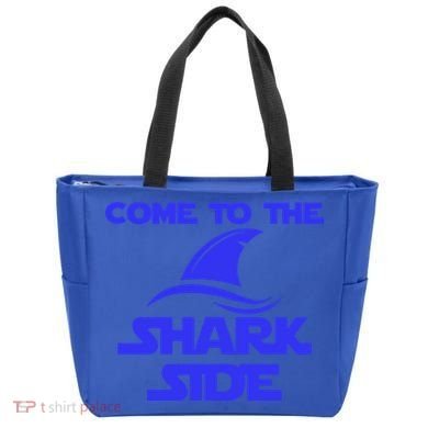 Come To The Shark Side Funny Tote Bag