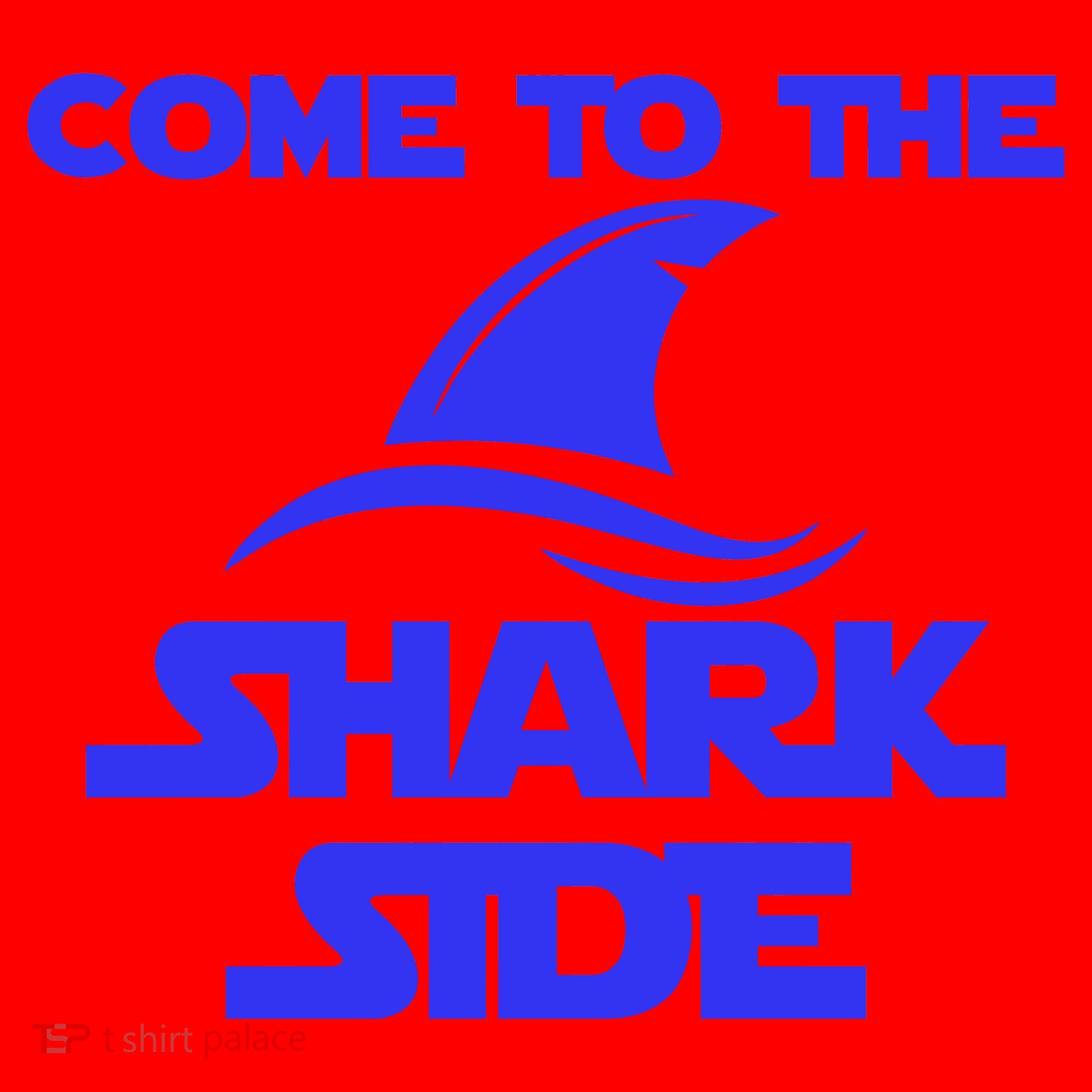 Come To The Shark Side Funny Santa Hat