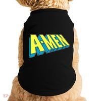 Comic Superhero Styled A-MEN  Doggie Tank thumb 0