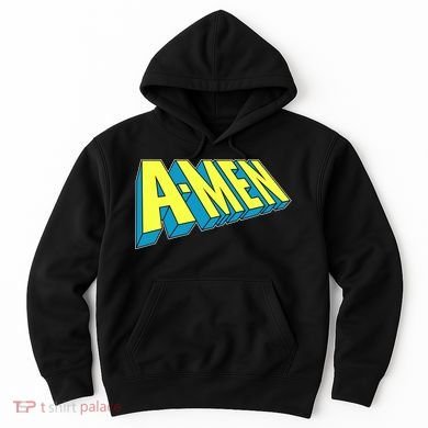 Comic Superhero Styled A-MEN  Hoodie