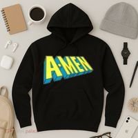 Comic Superhero Styled A-MEN  Hoodie thumb 3