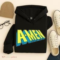 Comic Superhero Styled A-MEN  Hoodie thumb 4