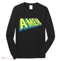 Comic Superhero Styled A-MEN  Long Sleeve Shirt thumb 0