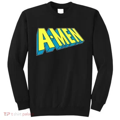 Comic Superhero Styled A-MEN  Sweatshirt