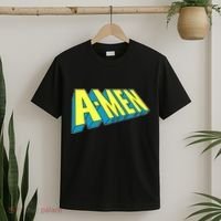 Comic Superhero Styled A-MEN  T-Shirt thumb 2