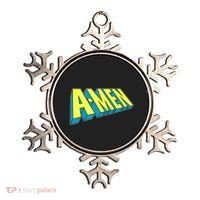 Comic Superhero Styled A-MEN  Ornament thumb 0