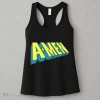 Comic Superhero Styled A-MEN  Women's Tank Top thumb 3