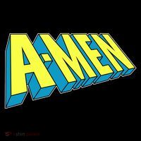 Comic Superhero Styled A-MEN  Tank Top thumb 6