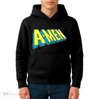 Comic Superhero Styled A-MEN  Kids Hoodie thumb 4