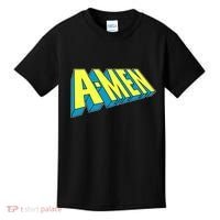Comic Superhero Styled A-MEN  Kids T-Shirt thumb 0