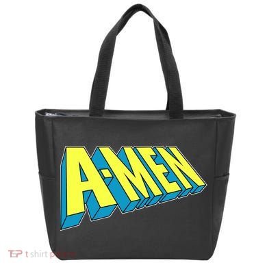 Comic Superhero Styled A-MEN  Bag