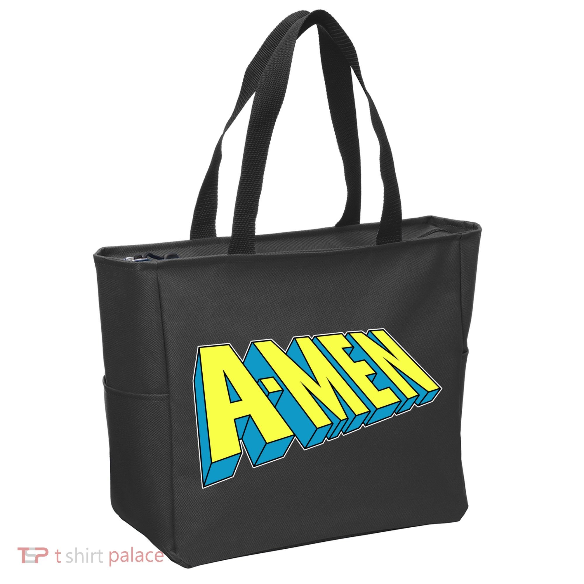 Comic Superhero Styled A-MEN  Bag