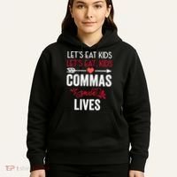 Commas Save Lives Funny Hoodie thumb 5