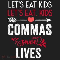 Commas Save Lives Funny Tumbler thumb 3