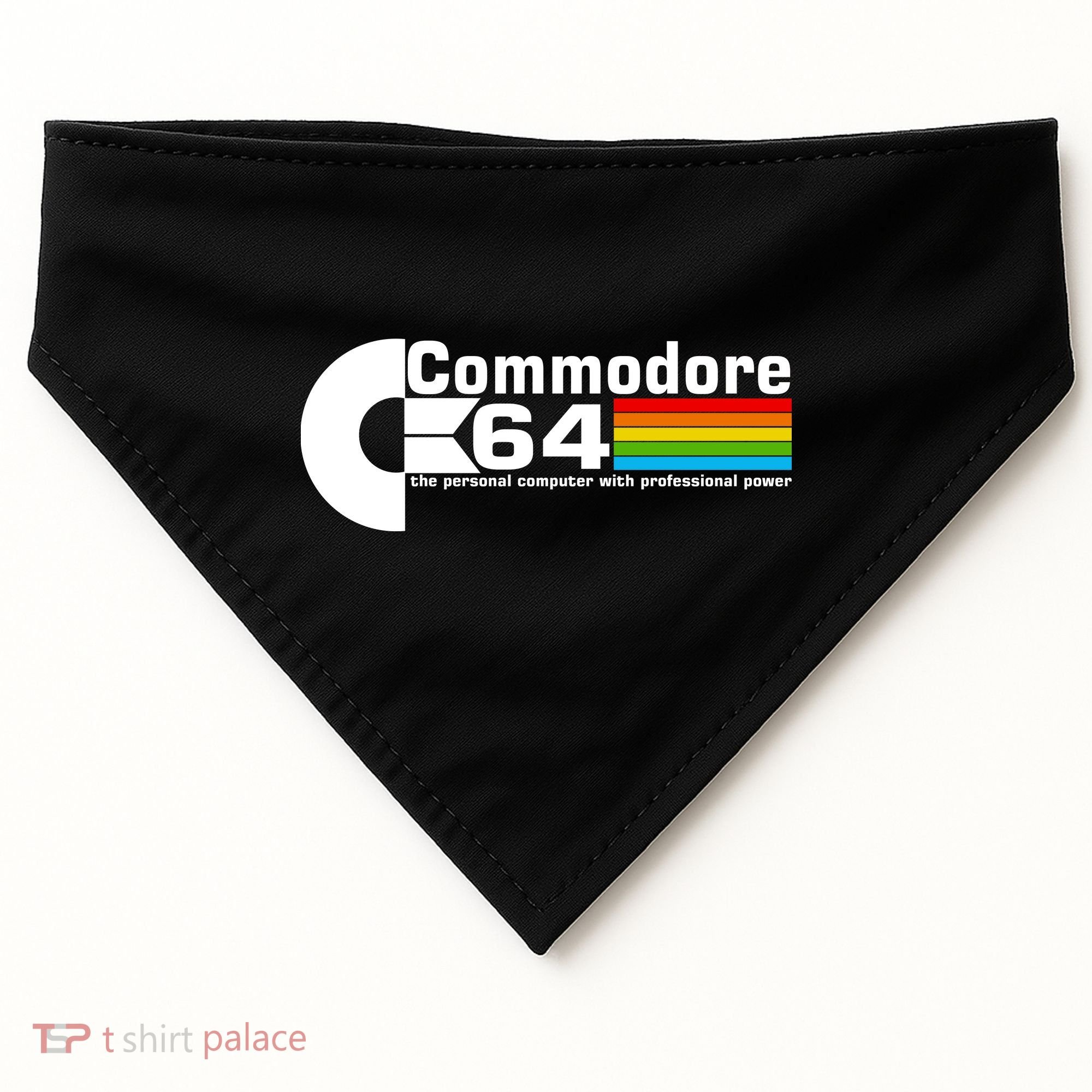 Commodore 64 Retro Computer USA-Made Doggie Bandana