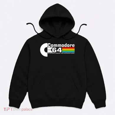 Commodore 64 Retro Computer Hoodie