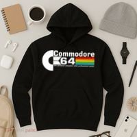 Commodore 64 Retro Computer Hoodie thumb 3