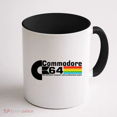 Commodore 64 Retro Computer Coffee Mug back