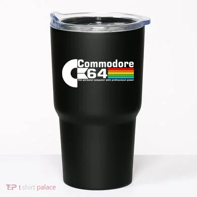 Commodore 64 Retro Computer Tumbler