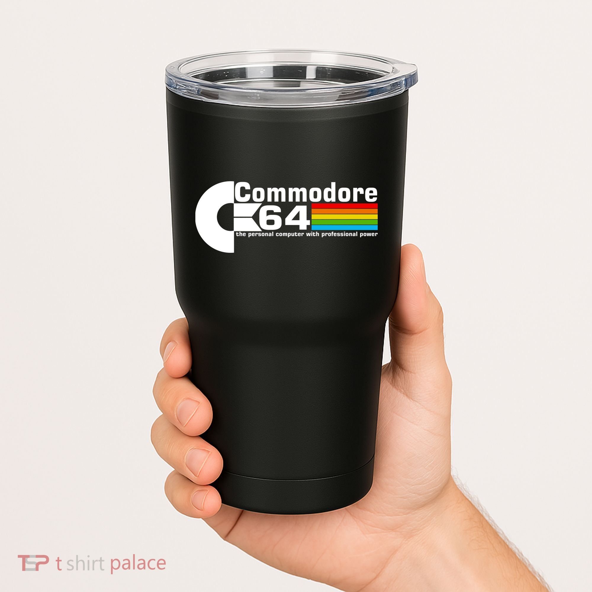 Commodore 64 Retro Computer Tumbler