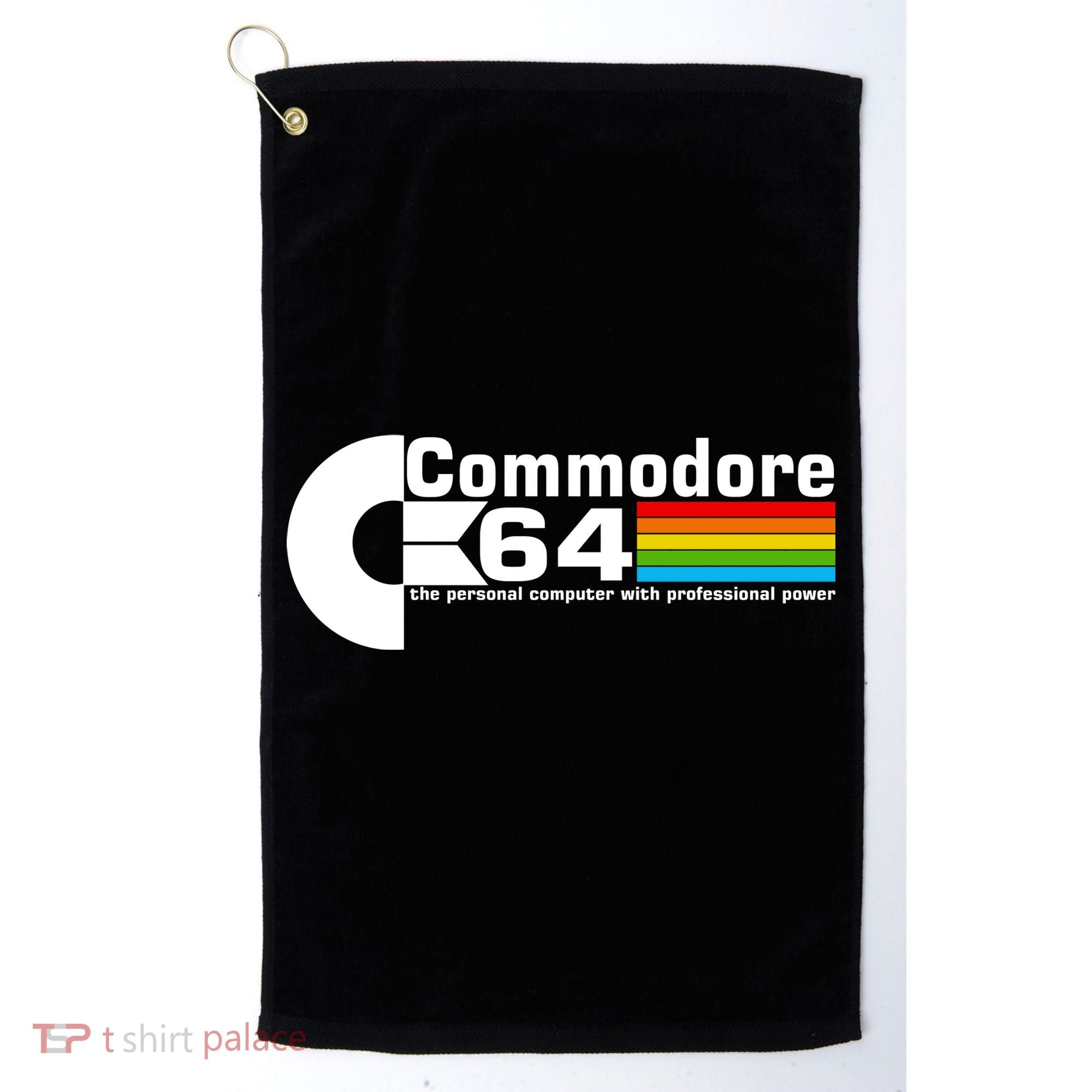 Commodore 64 Retro Computer Golf Towel