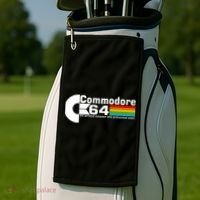 Commodore 64 Retro Computer Golf Towel thumb 2