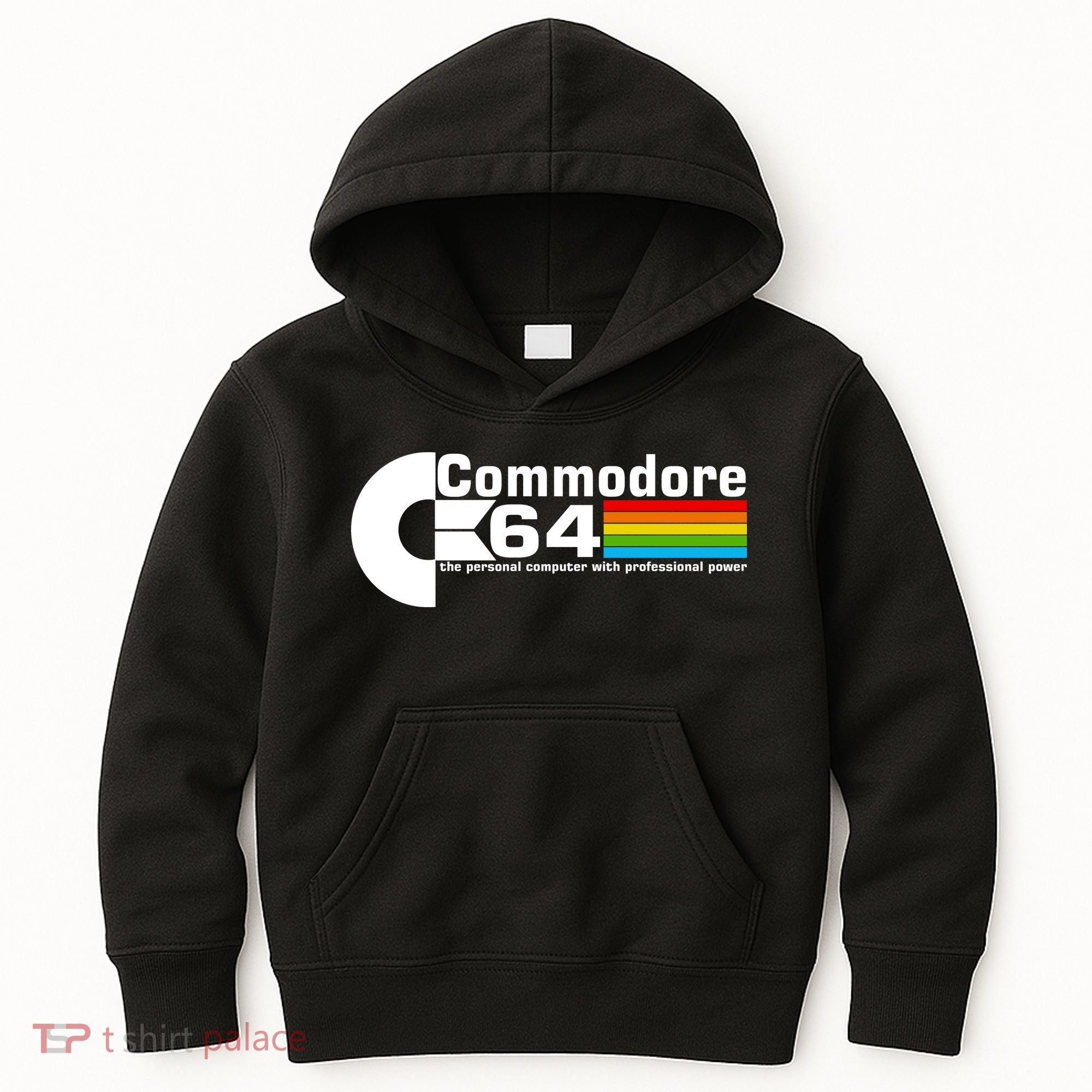 Commodore 64 Retro Computer Kids Hoodie