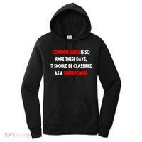 Common Sense Is A Superpower Women's Hoodie thumb 0