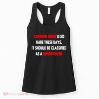 Common Sense Is A Superpower Women's Tank Top thumb 0