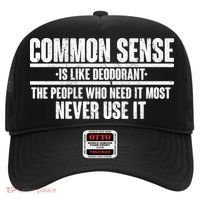 Common Sense Is Like Deodorant Hat thumb 0