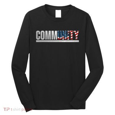 Community USA Flag Long Sleeve Shirt