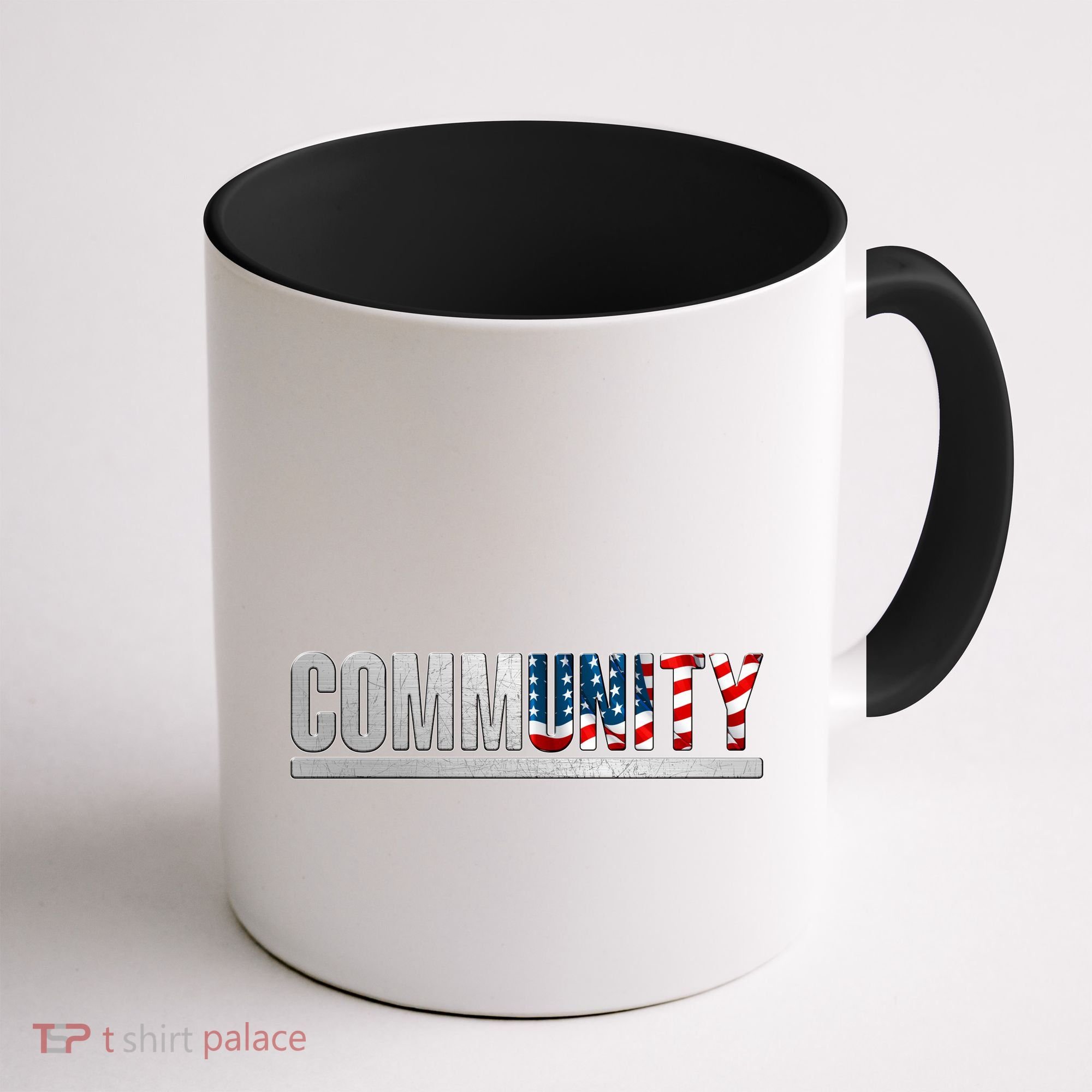 Community USA Flag Coffee Mug
