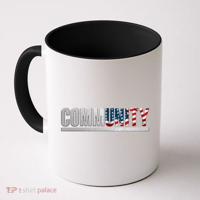 Community USA Flag Coffee Mug