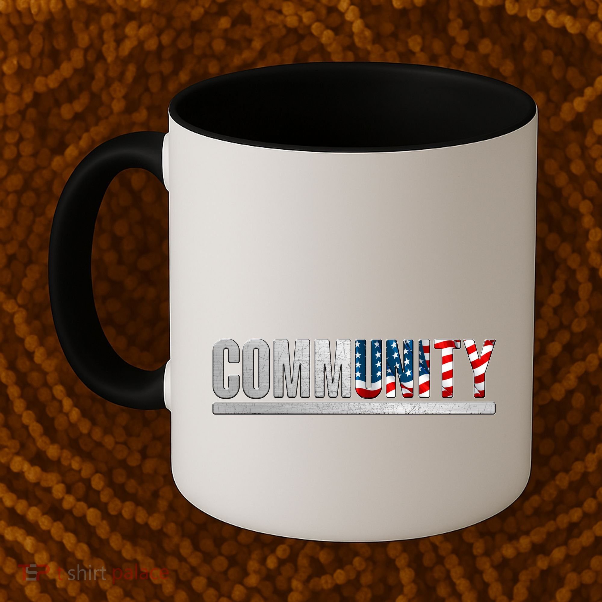 Community USA Flag Coffee Mug