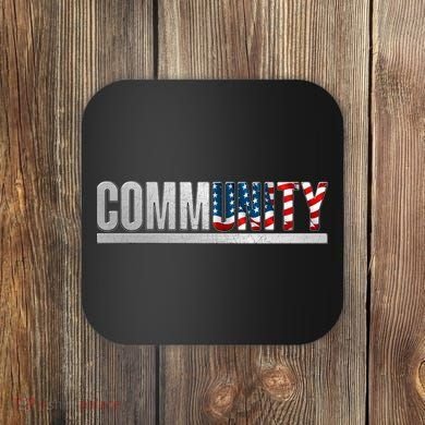 Community USA Flag Coaster