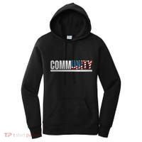 Community USA Flag Women's Hoodie thumb 0