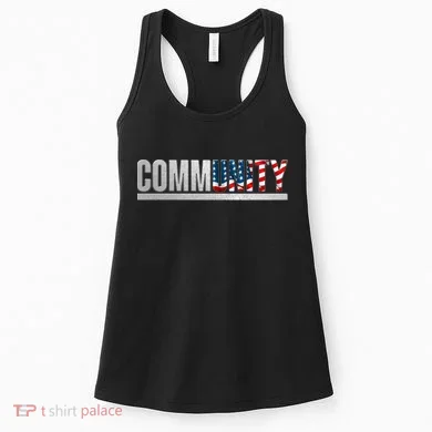 Community USA Flag Women's Tank Top