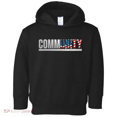 Community USA Flag Toddler Hoodie