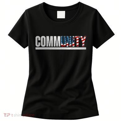 Community USA Flag Women's T-Shirt